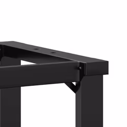 vidaXL Dining Table Legs O-Frame Desk Legs Metal Furniture Legs Cast Iron - Additional view 6