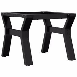 vidaXL Coffee Table Legs Y-Frame Desk Legs DIY Metal Furniture Legs Steel