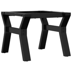 vidaXL Coffee Table Legs Y-Frame Desk Legs DIY Metal Furniture Legs Steel