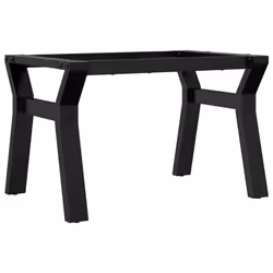 vidaXL Coffee Table Legs Y-Frame Desk Legs Metal Furniture Legs Cast Iron - Additional view 5