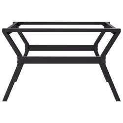 vidaXL Coffee Table Legs Y-Frame Desk Legs Metal Furniture Legs Cast Iron - Additional view 4