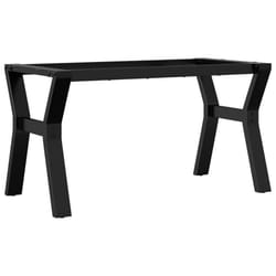 vidaXL Coffee Table Legs Y-Frame Desk Legs Metal Furniture Legs Cast Iron