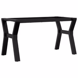 vidaXL Coffee Table Legs Y-Frame Desk Legs Metal Furniture Legs Cast Iron - Additional view 5