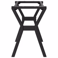 vidaXL Coffee Table Legs Y-Frame Desk Legs DIY Metal Furniture Legs Steel - Additional view 4
