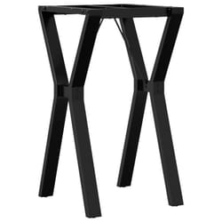 vidaXL Dining Table Legs Y-Frame Desk Legs DIY Metal Furniture Legs Steel