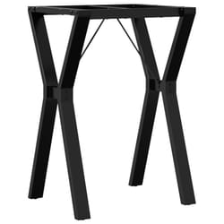 vidaXL Dining Table Legs Y-Frame Desk Legs DIY Metal Furniture Legs Steel
