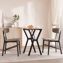 vidaXL Dining Table Legs Y-Frame Desk Legs DIY Metal Furniture Legs Steel