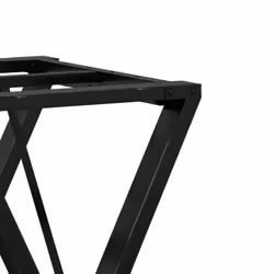 vidaXL Dining Table Legs Y-Frame Desk Legs DIY Metal Furniture Legs Steel - Additional view 6