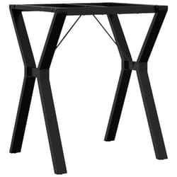 vidaXL Dining Table Legs Y-Frame Desk Legs DIY Metal Furniture Legs Steel