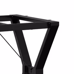 vidaXL Dining Table Legs Y-Frame Desk Legs DIY Metal Furniture Legs Steel - Additional view 6