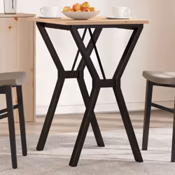 vidaXL Dining Table Legs Y-Frame Desk Legs DIY Metal Furniture Legs Steel - Additional view 2