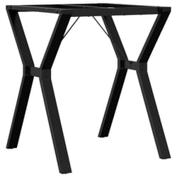 vidaXL Dining Table Legs Y-Frame Desk Legs DIY Metal Furniture Legs Steel