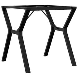 vidaXL Dining Table Legs Y-Frame Desk Legs DIY Metal Furniture Legs Steel