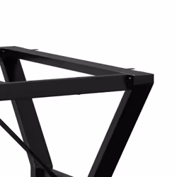 vidaXL Dining Table Legs Y-Frame Desk Legs DIY Metal Furniture Legs Steel - Additional view 6