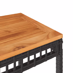 VidaXL 365864 outdoor table Black, Brown - Additional view 7