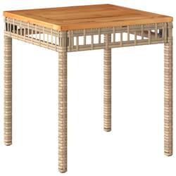 VidaXL 365865 outdoor table Beige, Brown