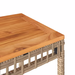 VidaXL 365865 outdoor table Beige, Brown - Additional view 7