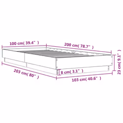 VidaXL 839595 bed frame - Additional view 8
