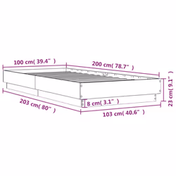 VidaXL 839596 bed frame - Additional view 8
