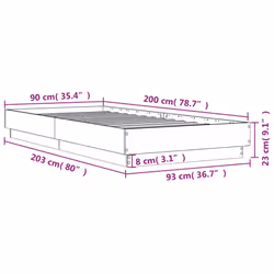 VidaXL 839601 bed frame - Additional view 8