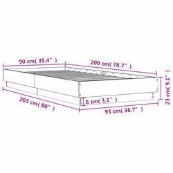 VidaXL 839602 bed frame - Additional view 8