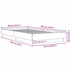 VidaXL 839636 bed frame - Additional view 8