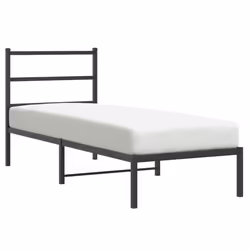 VidaXL 355356, Black, 850 mm, 2.07 m, 900 mm, 800 x 2000 mm, 26 cm