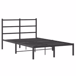 VidaXL 355362, Black, 125 cm, 196 cm, 90 cm, 1200 x 1900 mm, 26 cm