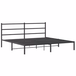 VidaXL 355369, Black, 187 cm, 2.07 m, 90 cm, 1800 x 2000 mm, 26 cm