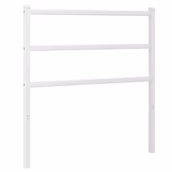 VidaXL 355443, White, Steel, 100 cm, 1050 mm, 90 cm, 30 mm