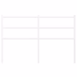 VidaXL 355448 headboard/footboard White - Additional view 3