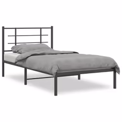 VidaXL 355555, Black, 1050 mm, 196 cm, 900 mm, 1000 x 1900 mm, 26 cm