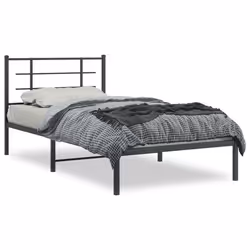 VidaXL 355556, Black, 1050 mm, 2.07 m, 900 mm, 1000 x 2000 mm, 26 cm