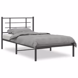 VidaXL 355558, Black, 1250 mm, 196 cm, 900 mm, 1200 x 1900 mm, 26 cm