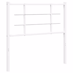 VidaXL 355640, White, Steel, 107 cm, 1120 mm, 90 cm, 30 mm