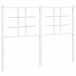 VidaXL 355641, White, Steel, 120 cm, 1250 mm, 90 cm, 30 mm