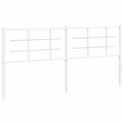 VidaXL 355647, White, Steel, 193 cm, 1980 mm, 90 cm, 30 mm