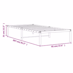 VidaXL 373648 bed frame - Additional view 8