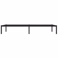 vidaXL Metal Bed Frame Home Bedroom Bed Base Mattress Foundation Bedstead - black, 100 x 200 cm - Additional view 5