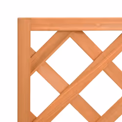 vidaXL Garden Trellis Planter Outdoor Flower Box Raised Bed Solid Firwood - brown, 40 x 30 x 90 cm - Additional view 6