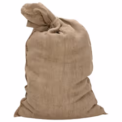 vidaXL Jute Sacks Jute Bag Burlap Bag Hessian Bag 5 pcs 100% Jute 340 gsm - 60 x 105 cm/ 5 pcs
