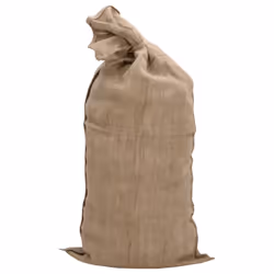 vidaXL Jute Sacks Jute Bag Burlap Bag Hessian Bag 5 pcs 100% Jute 340 gsm - 65 x 135 cm/ 10 pcs