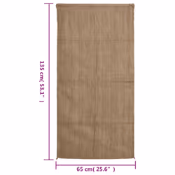 vidaXL Jute Sacks Jute Bag Burlap Bag Hessian Bag 5 pcs 100% Jute 340 gsm - 65 x 135 cm/ 10 pcs - Additional view 6