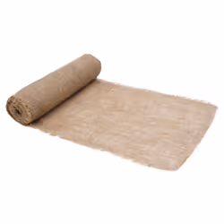 vidaXL Jute Roll Burlap Ribbon Natural Hessian Ribbon Roll 100% Jute 200 gsm - 0.5 x 10 m - Additional view 2