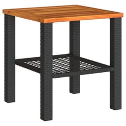 VidaXL 366263 outdoor table Black, Brown