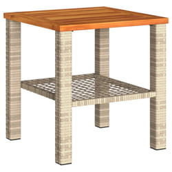 VidaXL 366265 outdoor table Beige, Brown