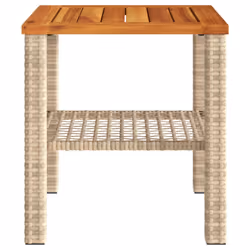 VidaXL 366265 outdoor table Beige, Brown - Additional view 4
