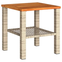 VidaXL 366272 outdoor table Beige, Brown