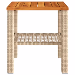 VidaXL 366272 outdoor table Beige, Brown - Additional view 4