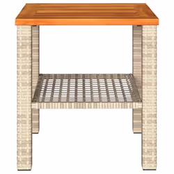 VidaXL 366272 outdoor table Beige, Brown - Additional view 5